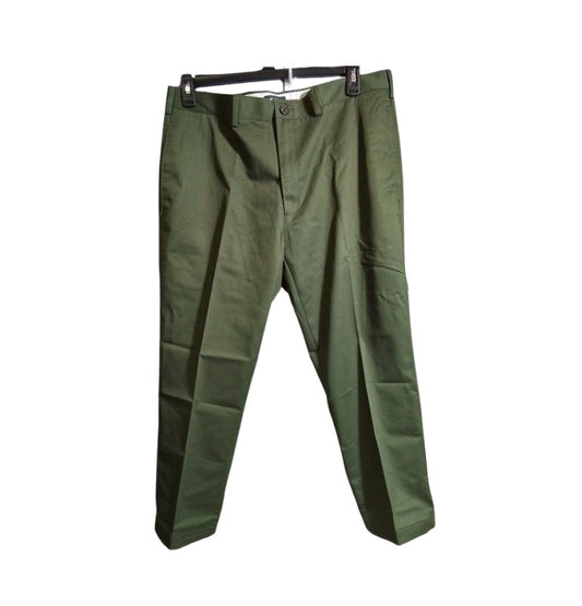 Lands' End Men's No Iron Tailored Fit Plain Front Chino Pants - 31x30 - NWOT