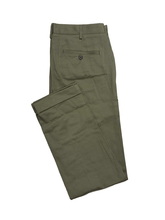 Lands' End Men's No Iron Tailored Fit Plain Front Chino Pants 32x31 NWOT
