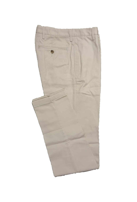 Lands' End Men's No Iron Tailored Fit Plain Front Chino Pants 30x34 NWOT