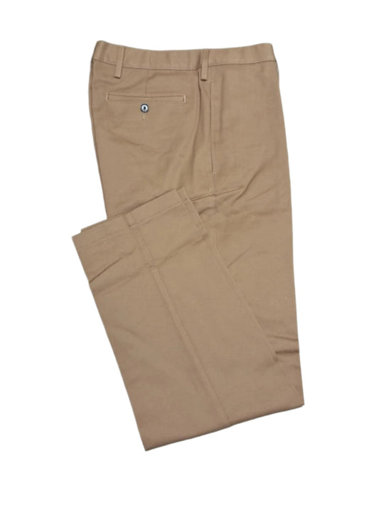 Lands' End Men's No Iron Tailored Fit Plain Front Chino Pants 33x31 NWOT