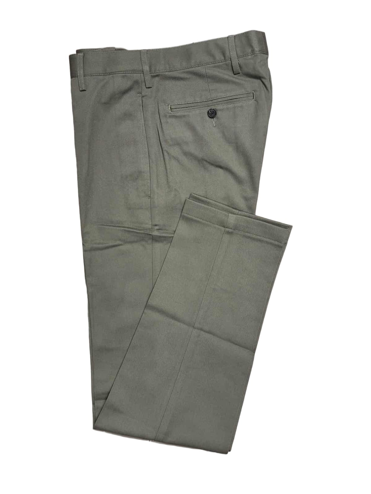 Lands' End Men's No Iron Tailored Fit Plain Front Chino Pants 31x32 NWOT