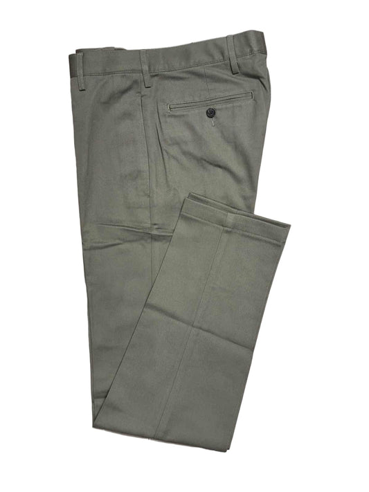Lands' End Men's No Iron Tailored Fit Plain Front Chino Pants 31x32 NWOT