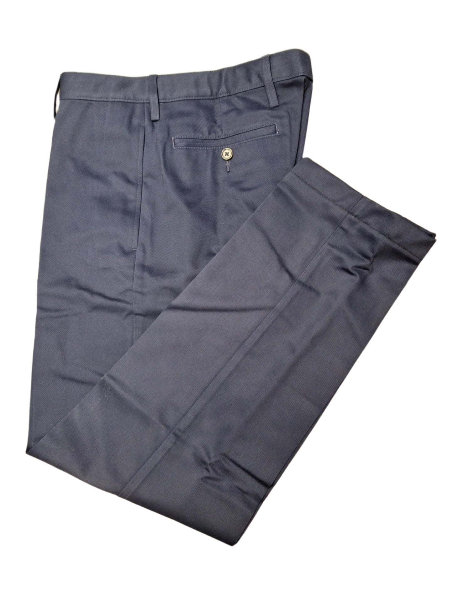 Lands' End Men's No Iron Tailored Fit Plain Front Chino Pants 32x29 NWOT