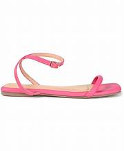 Women's Journee Collection Veena Ankle Strap Sandals - Magenta - 11 - NIB