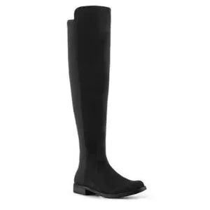 Women's Unisa Gillean Stacked Heel Over the Knee Boots - Black - 7.5 - NIB