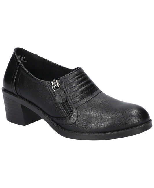 Women's Easy Street Grove Block Heel Casual Shoes - Black - 7.5 - NIB