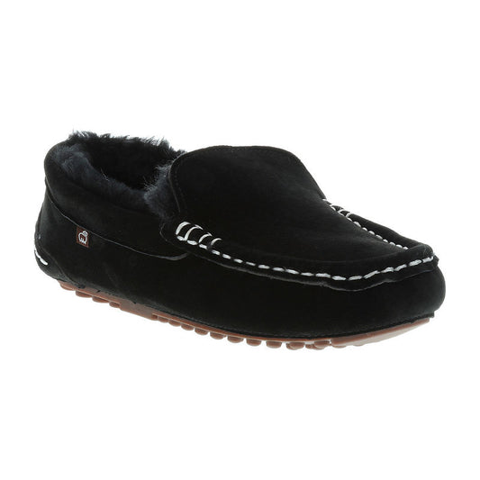 Women's Lamo Suede Callie Moccasin Slippers - Black - 9 - NWT