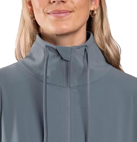 KIRKLAND Signature Women's Full Zip Active Jacket-Blue-S-NWT