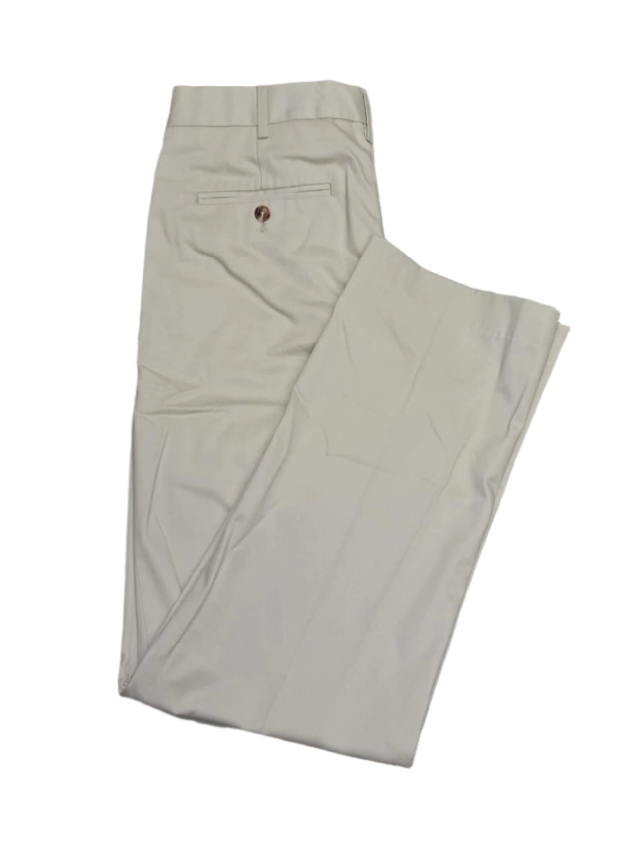 Lands' End Men's No Iron Traditional Fit Twill Pants 31x31 NWOT