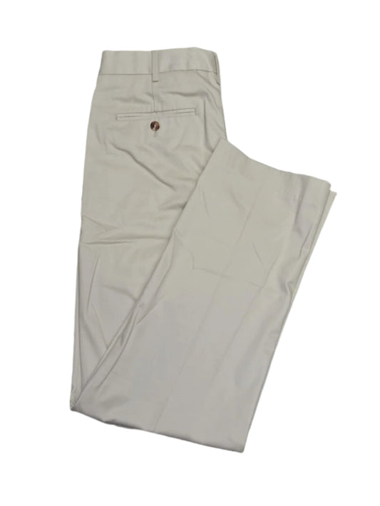 Lands' End Men's No Iron Traditional Fit Twill Pants 31x31 NWOT