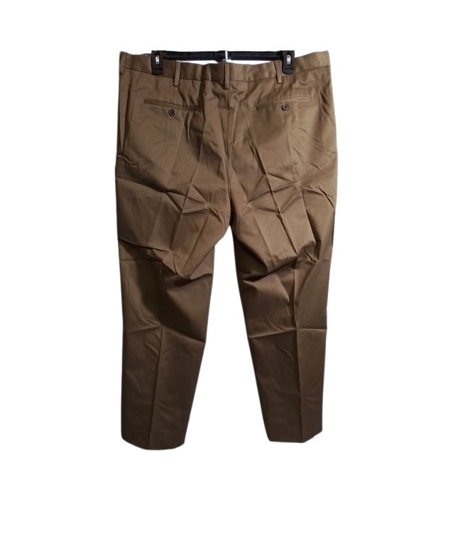 Lands' End Men's No Iron Traditional Fit Twill Pants 42x29 NWOT