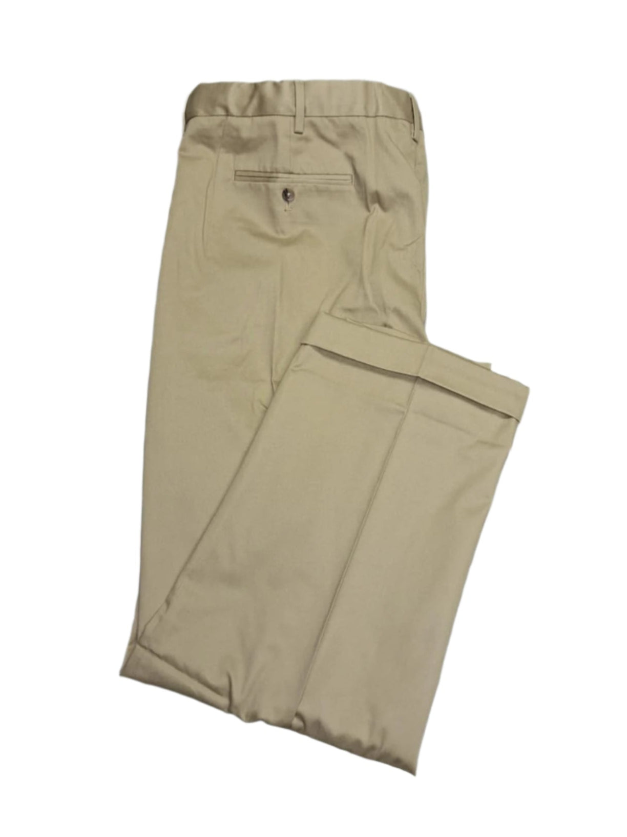 Lands' End Men's Comfort Waist Pleated Front Twill Pants 46x31 NWOT