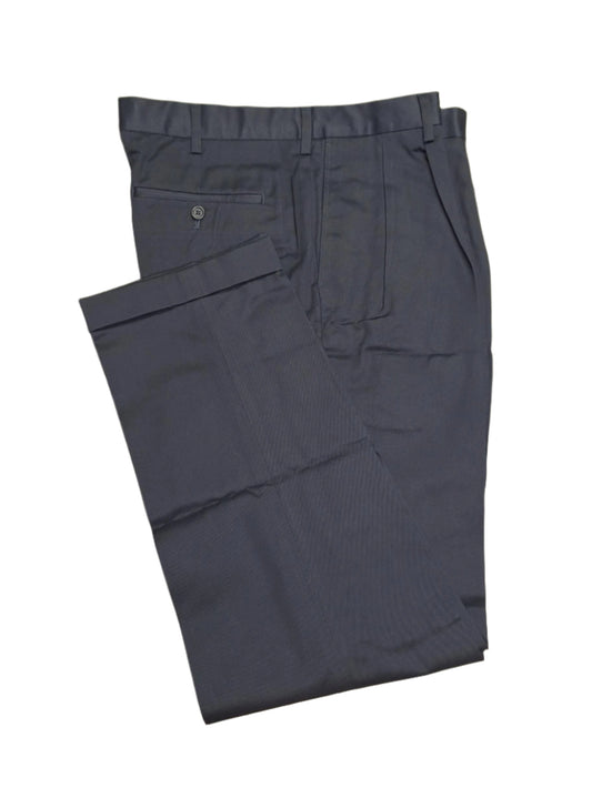 Lands' End Men's Traditional Fit Pleated Front Twill Pants 34x32 NWOT
