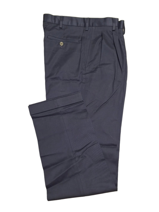 Lands' End Men's Traditional Fit Pleated Front Twill Pants 30x32 NWOT