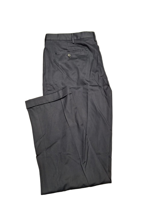Lands' End Men's Traditional Fit Pleated Front Twill Pants 38x34 NWOT