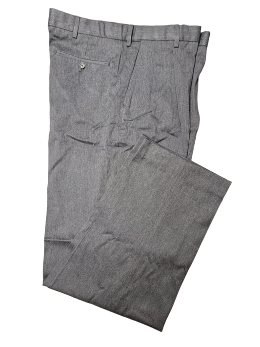Lands' End Men's Comfort Waist No Iron Pleated Front Twill Pants 37x32 NWOT