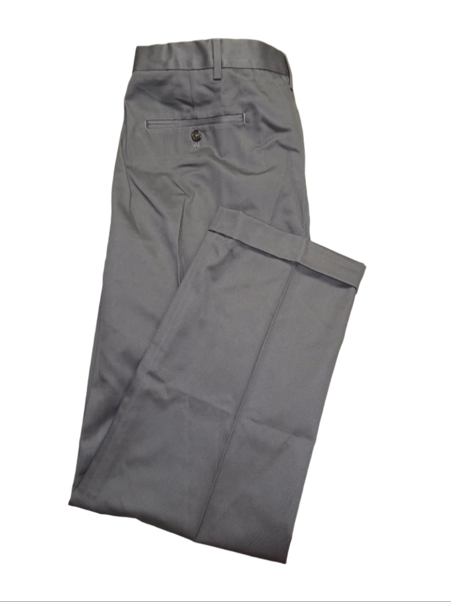 Lands' End Men's Comfort Waist Pleated Front No Iron Twill Pants 38x30 NWOT