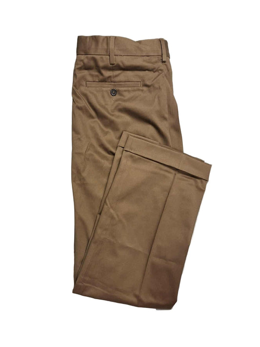 Lands' End Men's Comfort Waist Pleated Front No Iron Twill Pants 33x29 NWOT