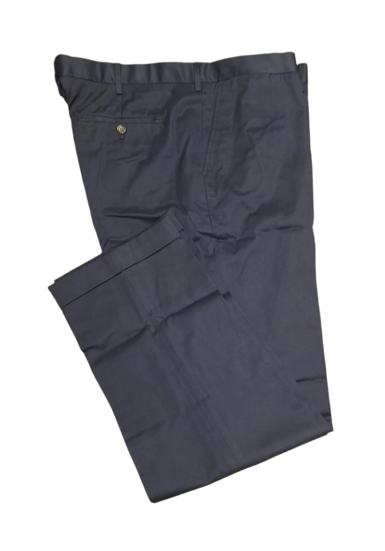 Lands' End Men's Tailored Fit No Iron Flat Front Twill Pants 42x32 NWOT