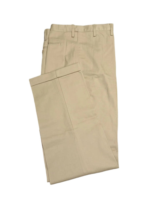 Lands' End Men's Comfort Waist No Iron Chino Pants 44x33 NWOT