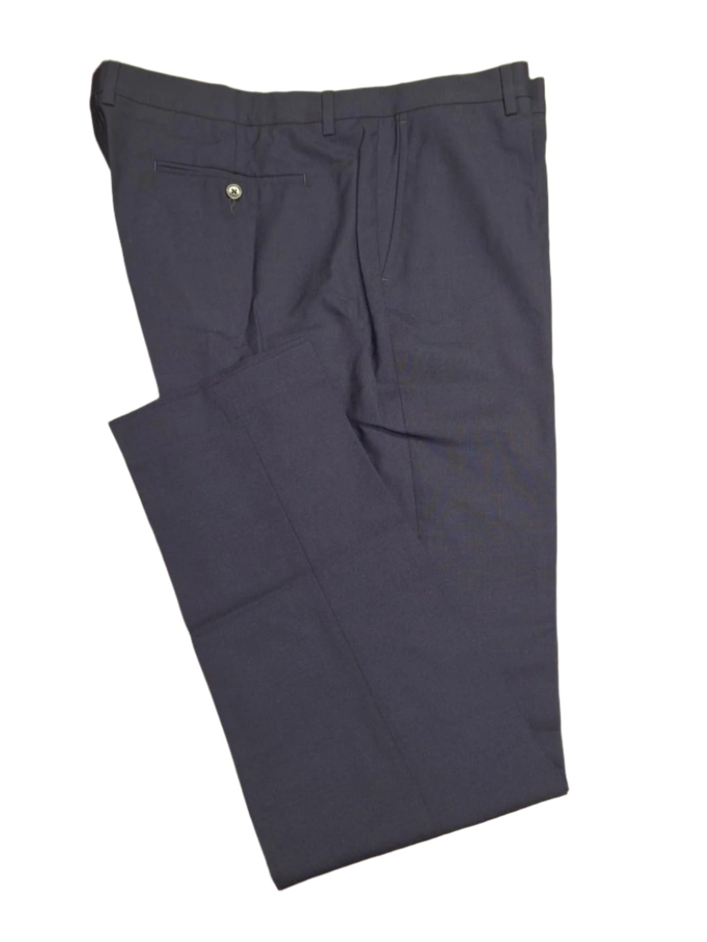 Lands' End Men's Slim Fit Flat Front Wool Pants 42x34 NWOT
