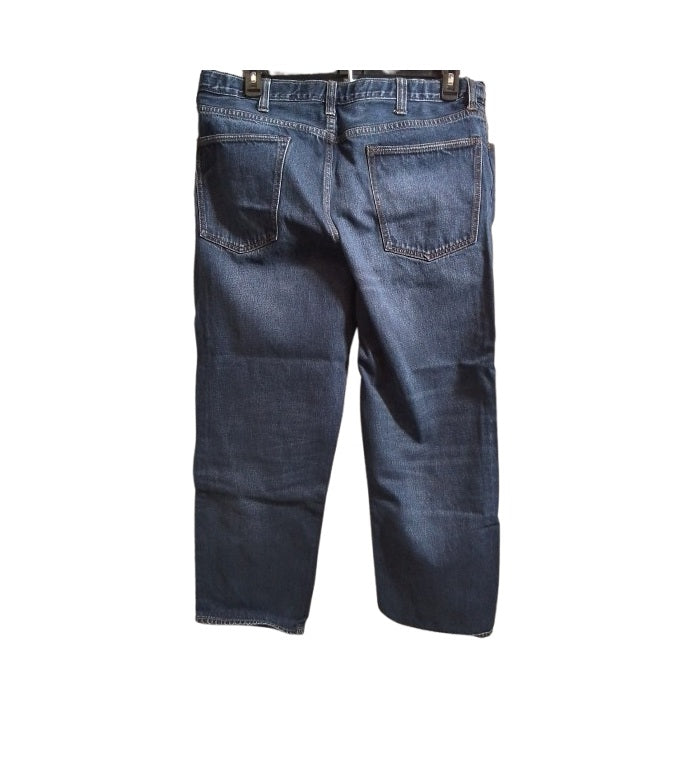 Lands' End Men's Ringspun Traditional Fit Comfort Waist Jeans 38x28 NWOT