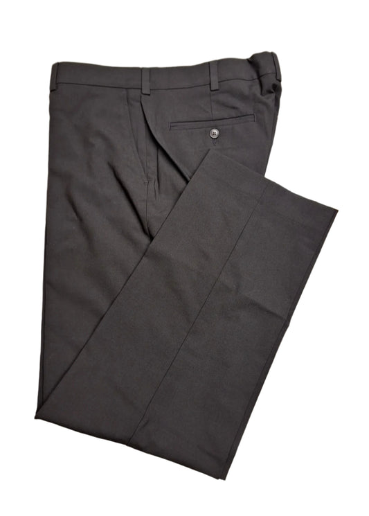 Lands' End Men's Comfort Stretch Tailored Fit Flat Front Wool Pants 31x32 NWOT