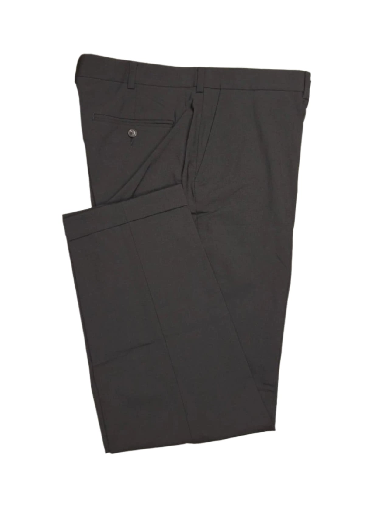 Lands' End Men's Comfort Stretch Tailored Fit Flat Front Wool Pants 38x30 NWOT