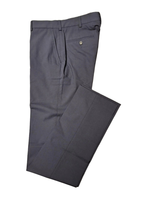 Lands' End Men's Comfort Stretch Tailored Fit Flat Front Wool Pants 46x34 NWOT