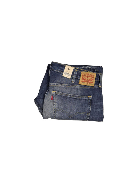 Men's Levi's Big & Tall 559 Relaxed Straight Fit Jeans Funky City Blue 40x30 NWT