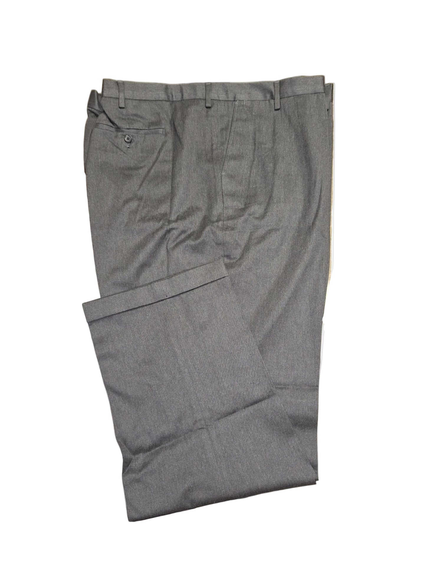 Lands' End Men's No Iron Traditional Fit Twill Pants 54x35 NWOT