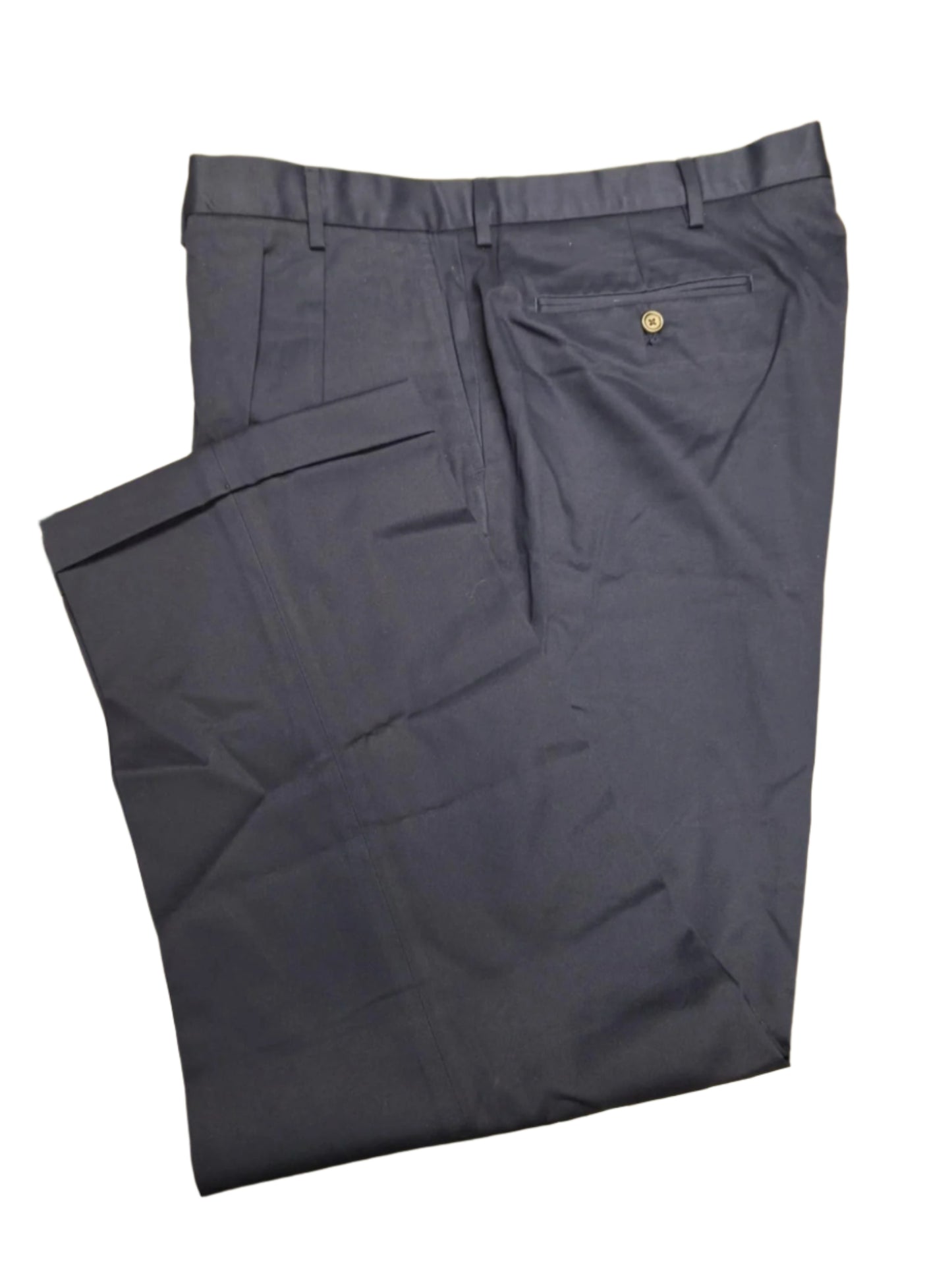 Lands' End Men's Traditional Fit Pleated Front Twill Pants 44x29 NWOT