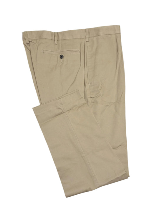 Lands' End Men's Slim Fit Flat Front No Iron Chino Pants 37x29 NWOT