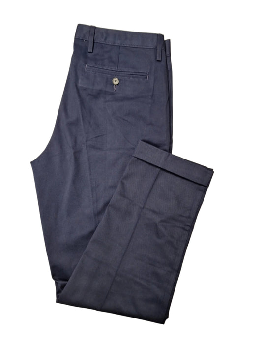 Lands' End Men's Slim Fit Flat Front Chino Pants 33x28 NWOT