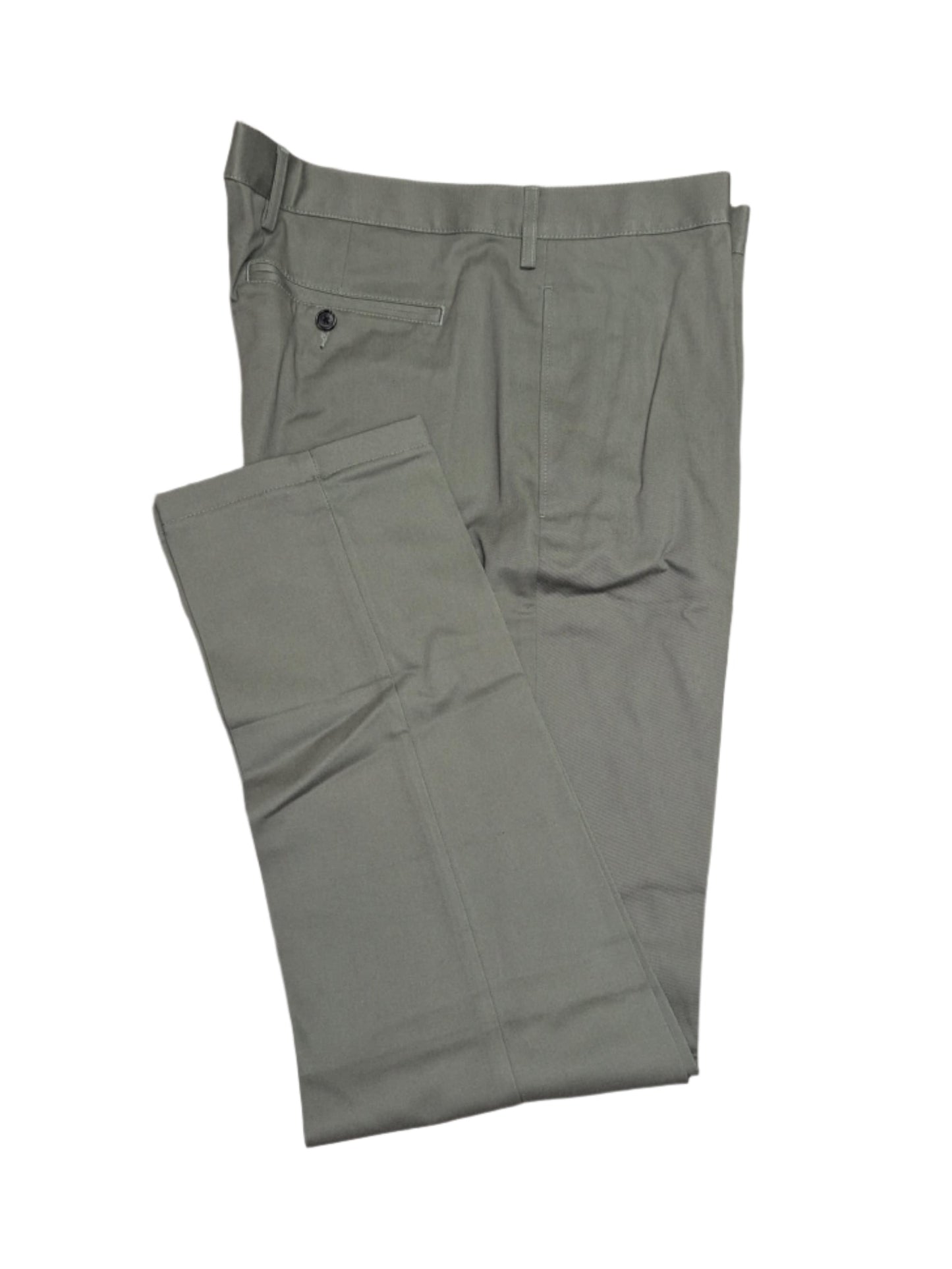 Lands' End Men's Slim Fit Flat Front No Iron Chino Pants 37x33 NWOT