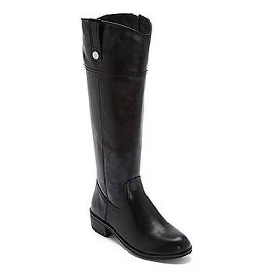 Women's St John's Bay Delwood Stacked Heel Riding Boots - Black - 7.5 - NIB
