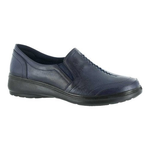 Women's Easy Street Ultimate Comfort Slip On Casual Shoes - New Navy - 9 - NIB