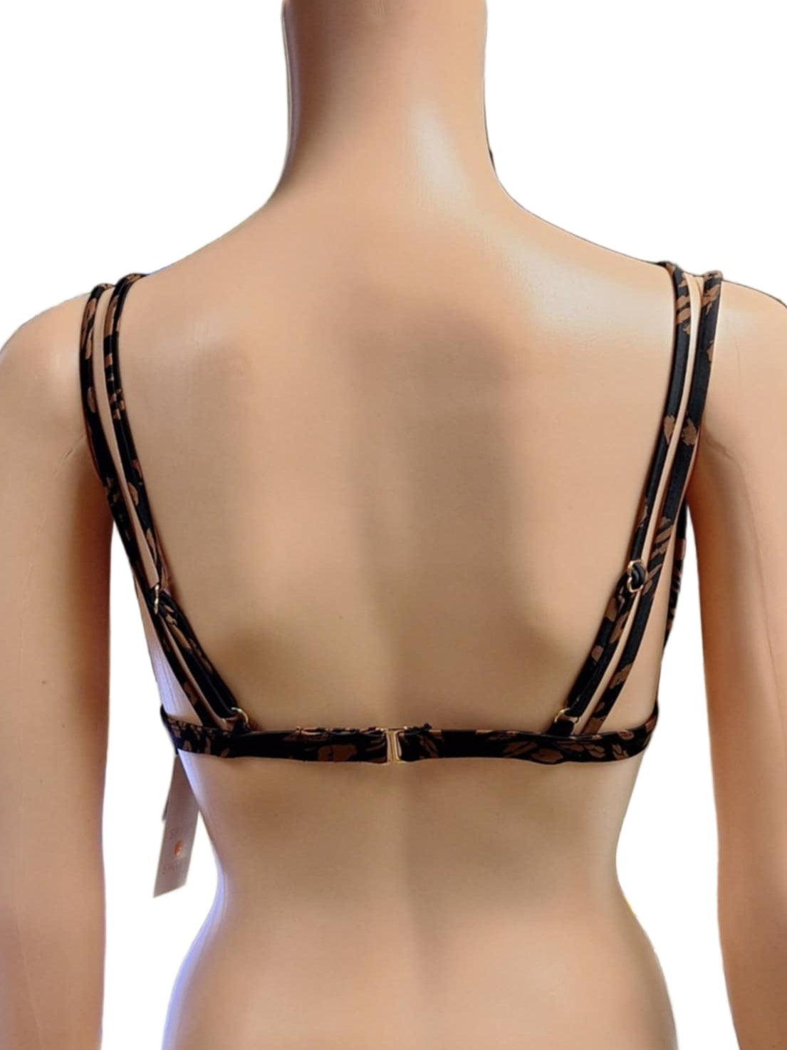 Shade & Shore Women's Double Tunnel Triangle Bikini Top Various Sizes NWT