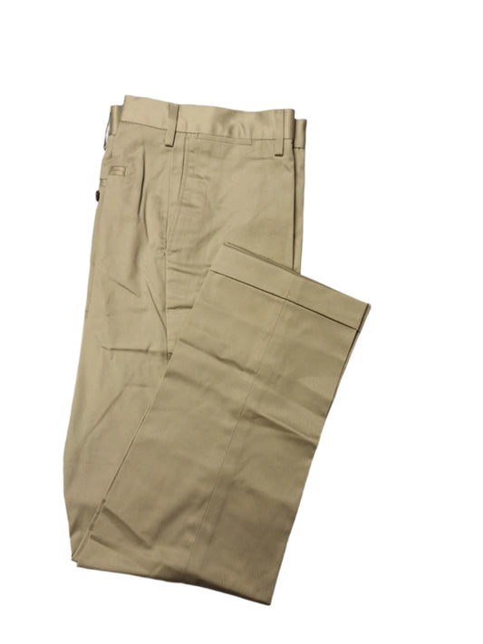 Lands' End Men's Tailored Fit Stretch No Iron Twill Pants 34x30 NWOT