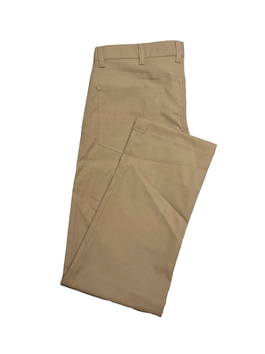 Lands' End Men's Traditional Fit Flex Pants 31x31 Sierra Khaki NWOT