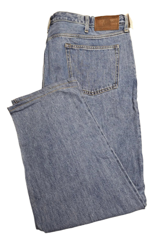 Lands' End Men's Comfort Waist Jeans 42x27 NWOT