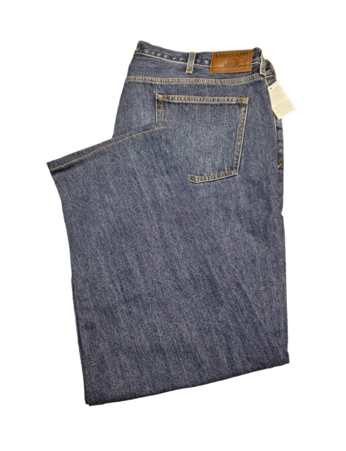 Lands' End Men's Relaxed Fit Jeans 42x30 NWOT