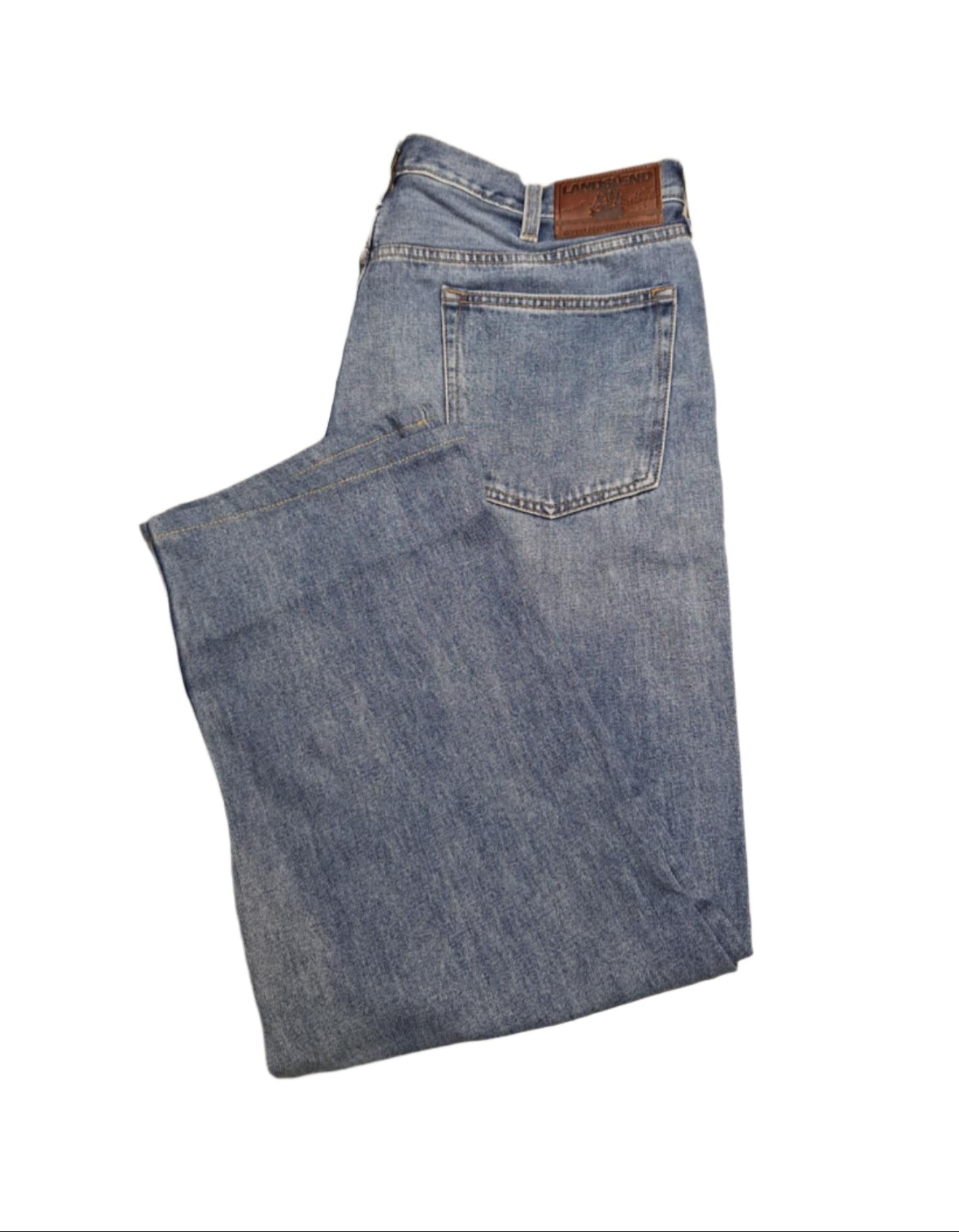 Lands' End Men's Relaxed Fit Jeans 36x28 NWOT