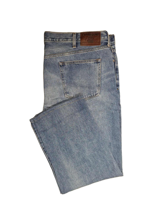 Lands' End Men's Relaxed Fit Jeans 42x29 Light Wash NWOT