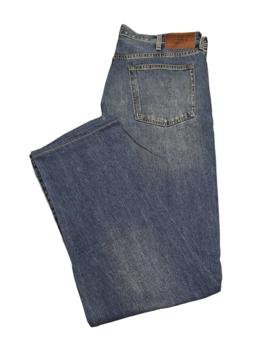 Lands' End Men's Relaxed Fit Jeans 37x34 NWOT