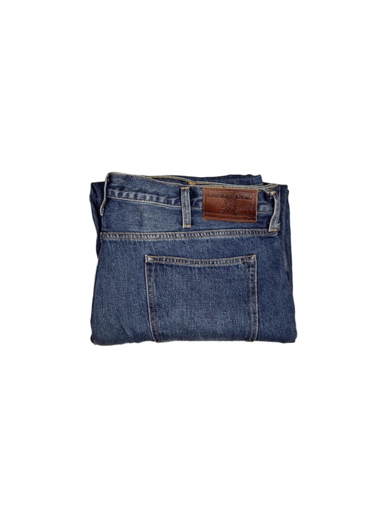 Lands' End Men's Relaxed Fit Jean Medium Wash - 42x29 - NWOT