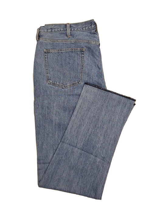 Lands' End Men's Relaxed Fit Jeans 40 UNHEMMED NWOT