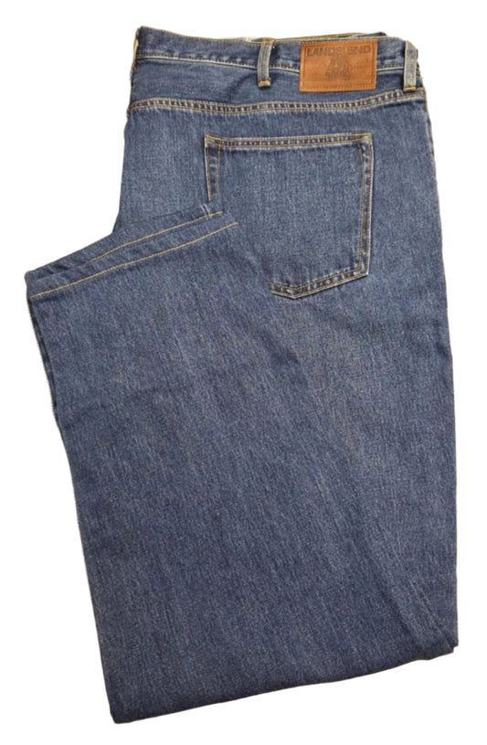 Lands' End Men's Traditional Fit Jeans 30" Inseam NWOT