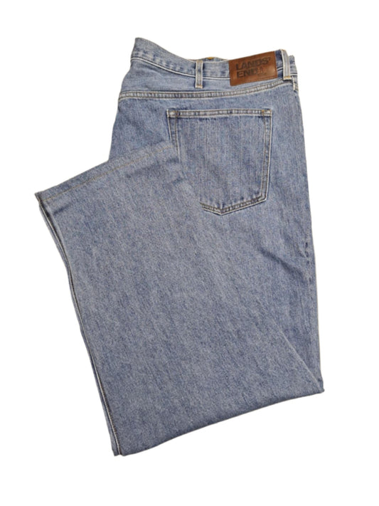 Lands' End Men's Traditional Fit Jeans 30" Inseam NWOT