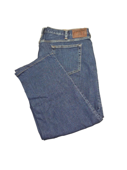 Lands' End Men's Traditional Fit Stretch Jeans 42x28 NWOT